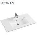 JM4001-81 высокого класса современный стиль белый керамический раковина ванной ванной ванной бассейн